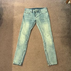 MNML Slim Fit M5 Jeans Size 28 Men’s Blue Jeans 100% cotton Real Denim